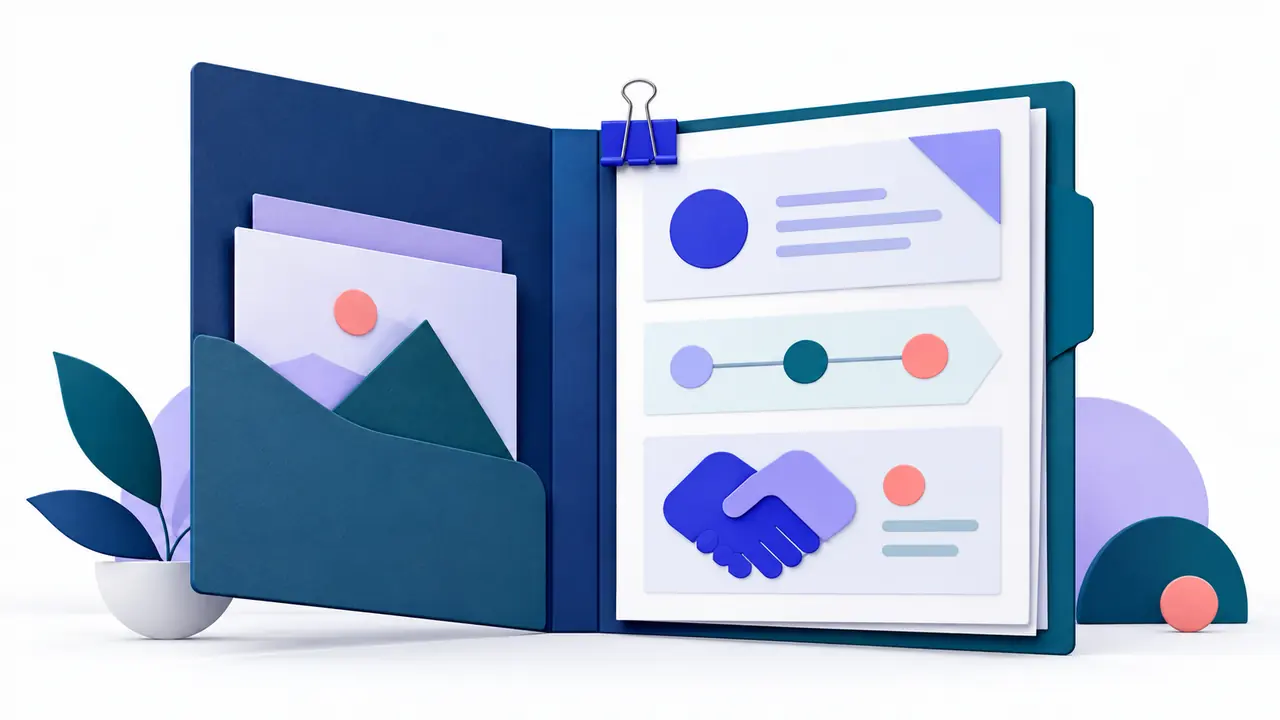 A proposal folder brings scope, timing and shared agreement together.